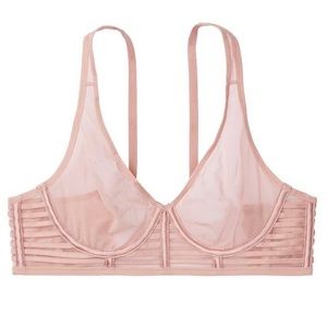 Victoria’s Secret Very Sexy Unlined Mesh Plunge Bra - 32D
